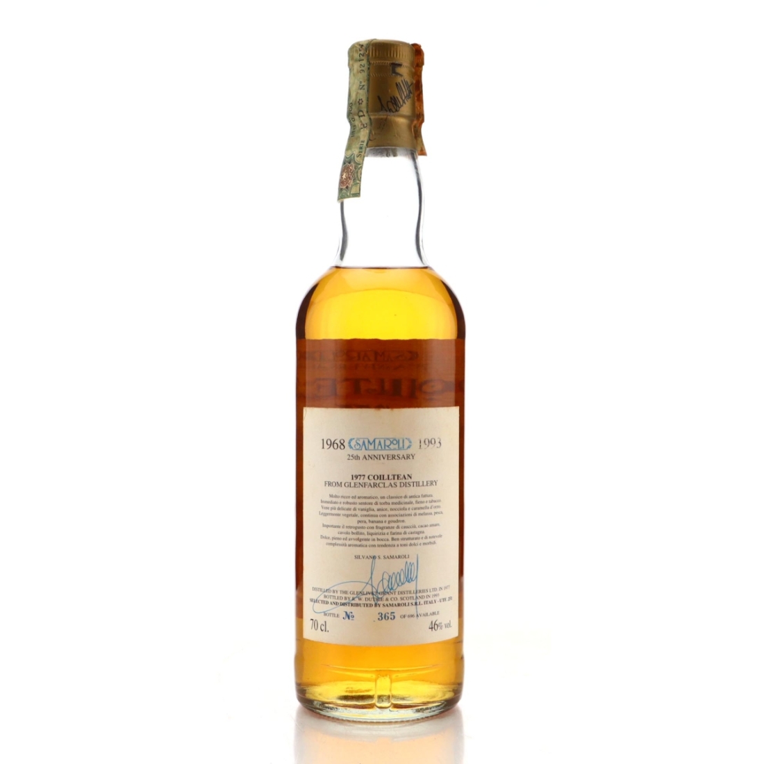 Image for Glenfarclas 1977 Coilltean - 25th Anniversary