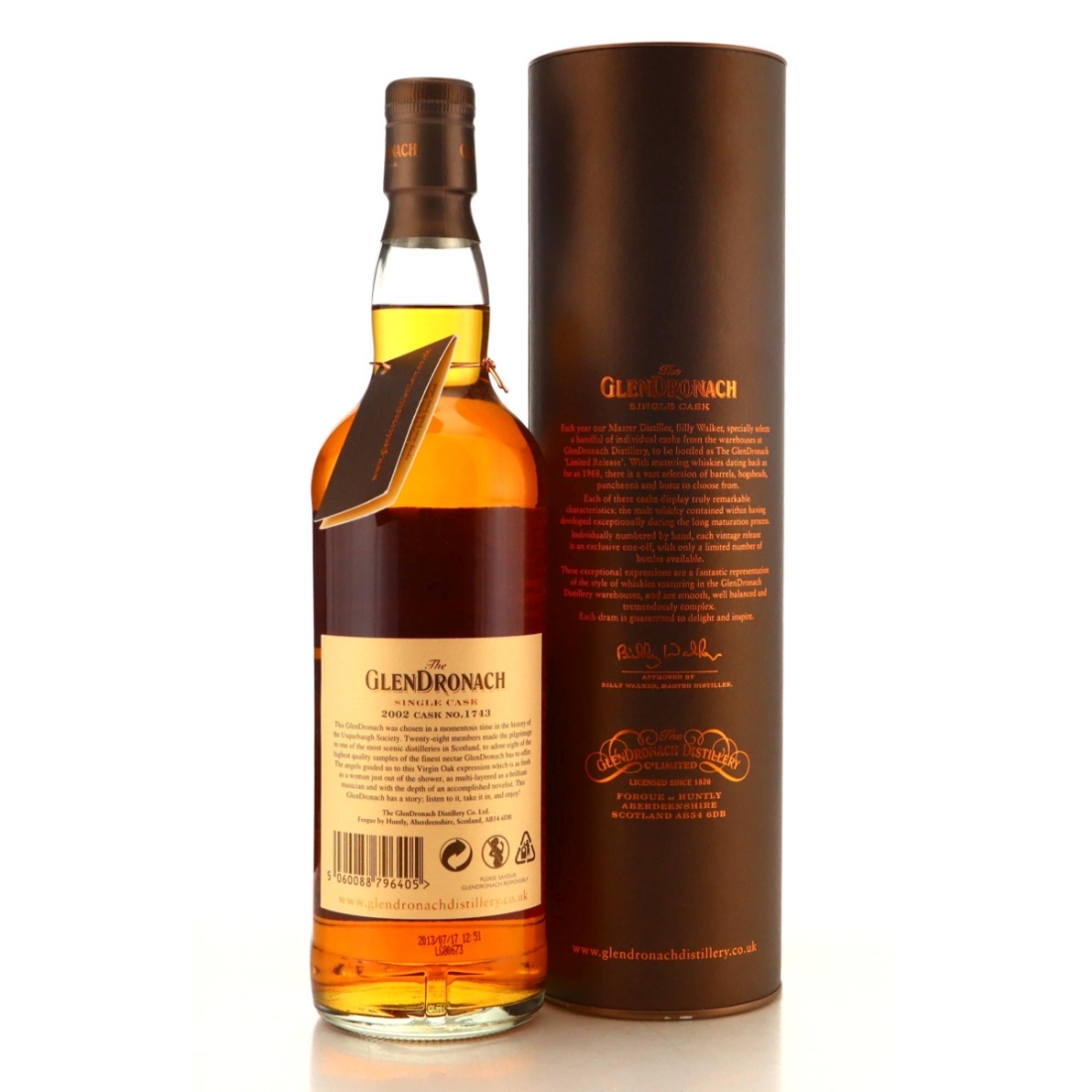 Image for Glendronach 2002 Single Cask 10 Year Old