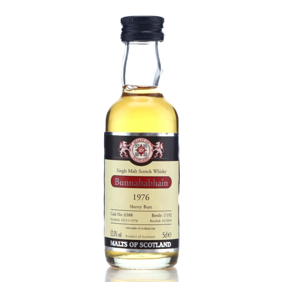 Image for Bunnahabhain 1976 Malts of Scotland Miniature