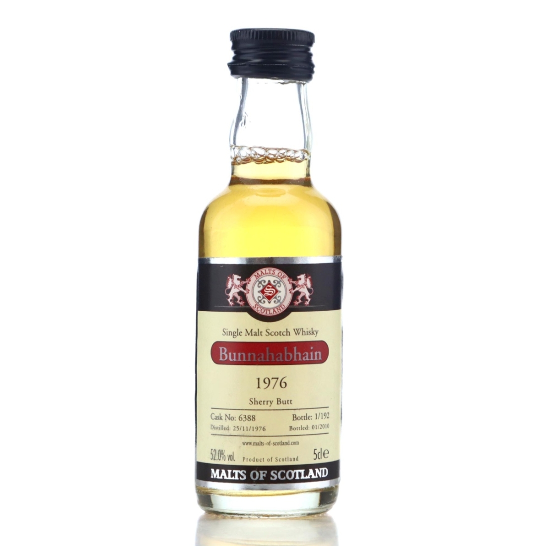 Image for Bunnahabhain 1976 Malts of Scotland Miniature