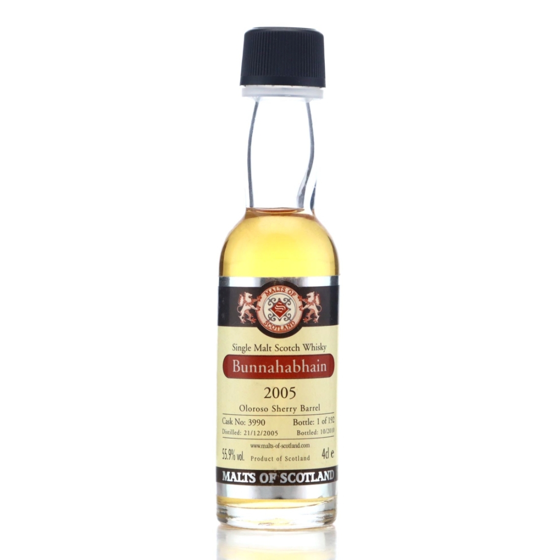 Image for Bunnahabhain 2005 Malts of Scotland Miniature