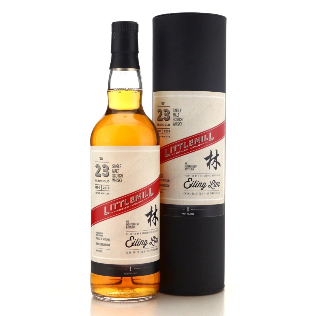 Image for Littlemill 1990 23 Year Old - First Release