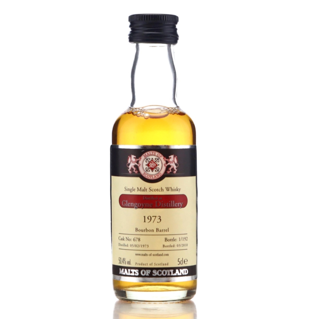 Image for Glengoyne 1973 Malts of Scotland Miniature