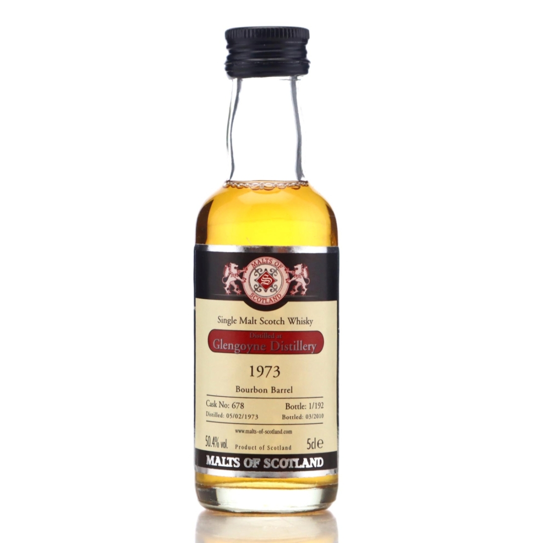 Image for Glengoyne 1973 Malts of Scotland Miniature