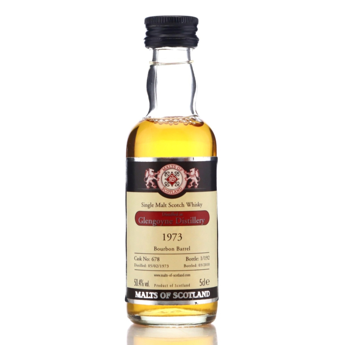 Image for Glengoyne 1973 Malts of Scotland Miniature