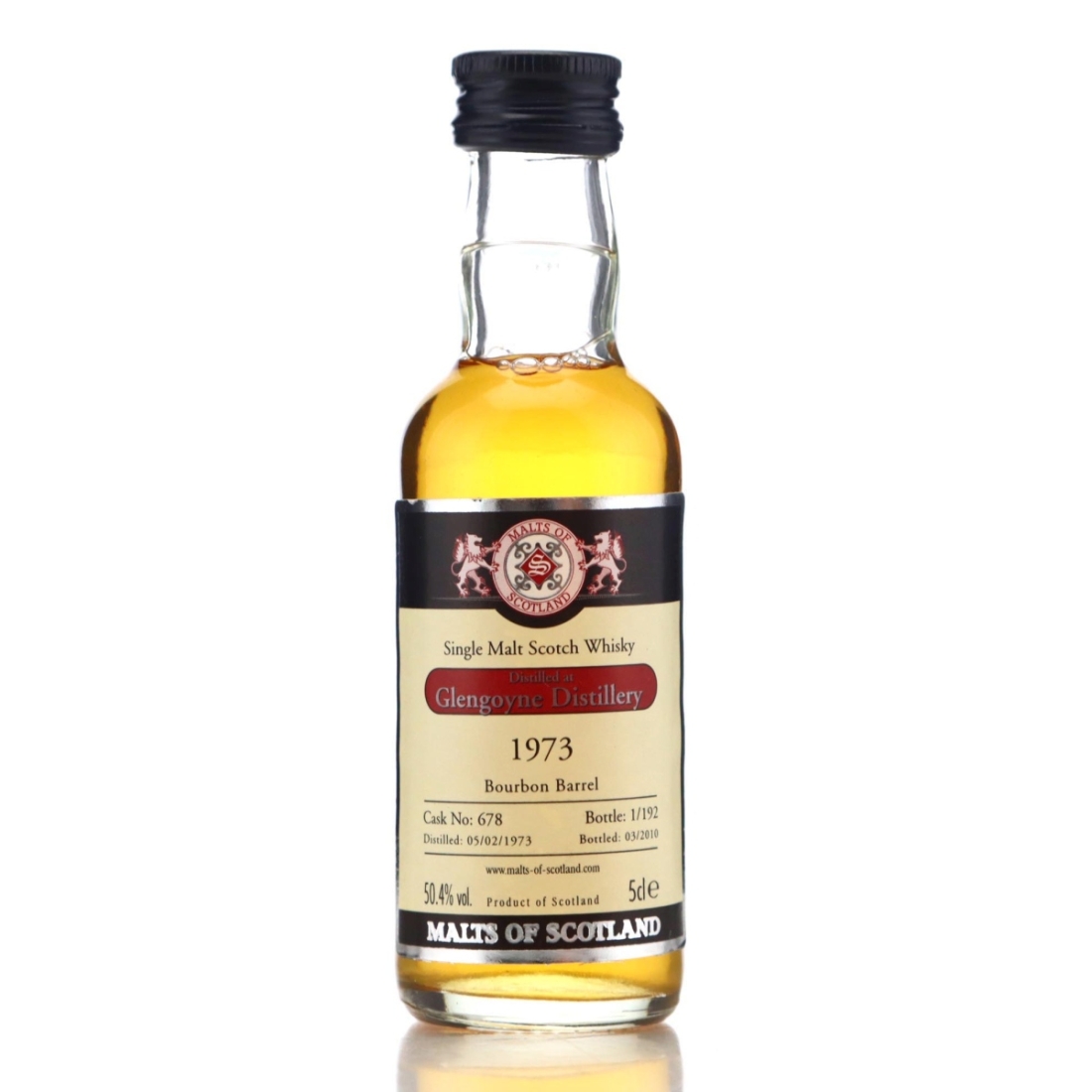 Image for Glengoyne 1973 Malts of Scotland Miniature
