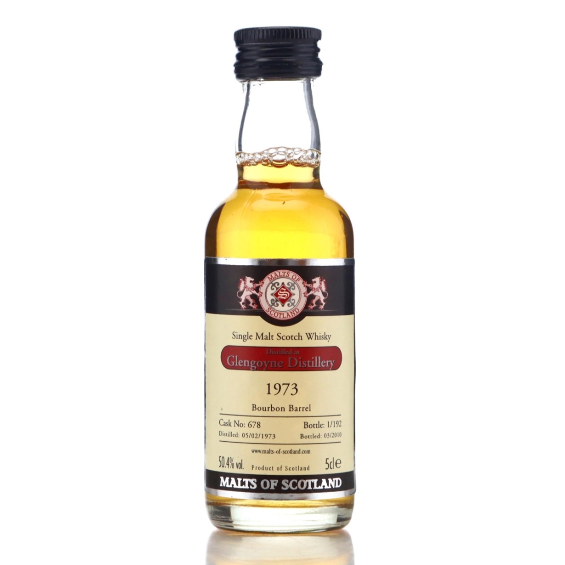 Image for Glengoyne 1973 Malts of Scotland Miniature