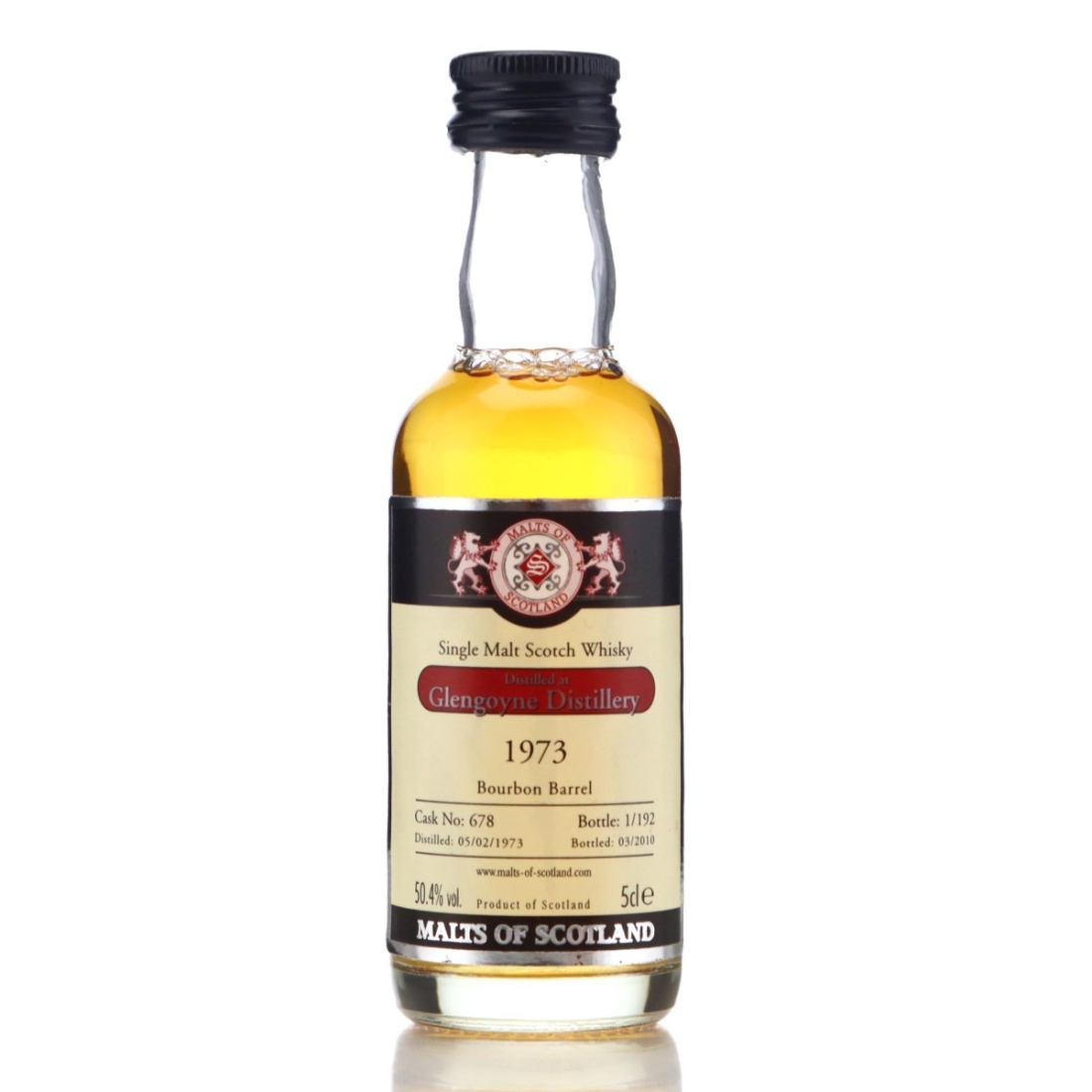 Image for Glengoyne 1973 Malts of Scotland Miniature