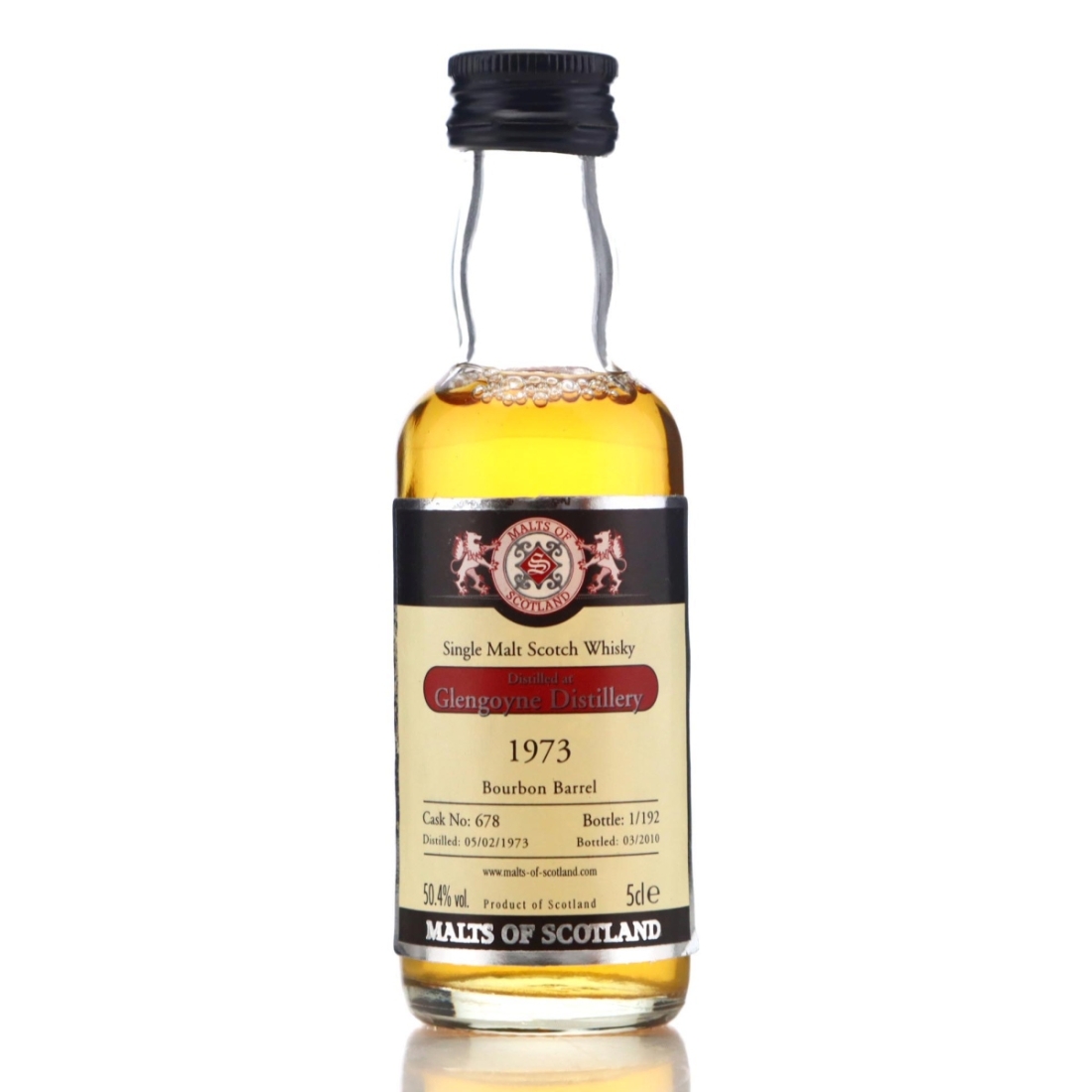 Image for Glengoyne 1973 Malts of Scotland Miniature