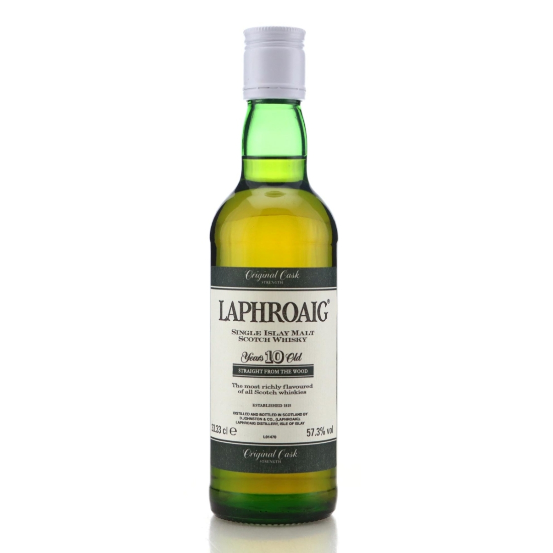 Image for Laphroaig Straight from the Wood 10 Year Old