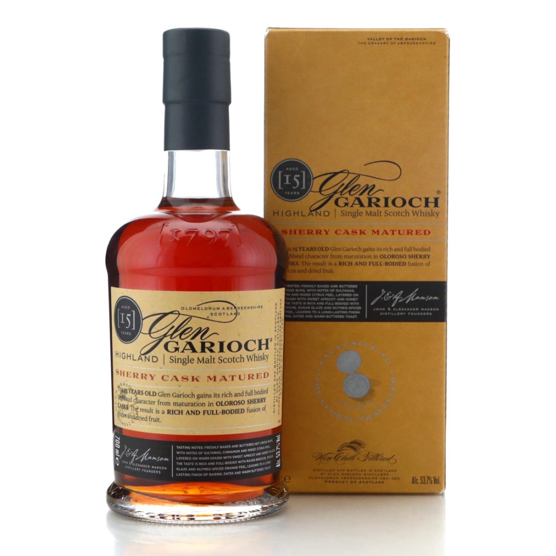 Image for Glen Garioch 15 Year Old Sherry Cask Matured