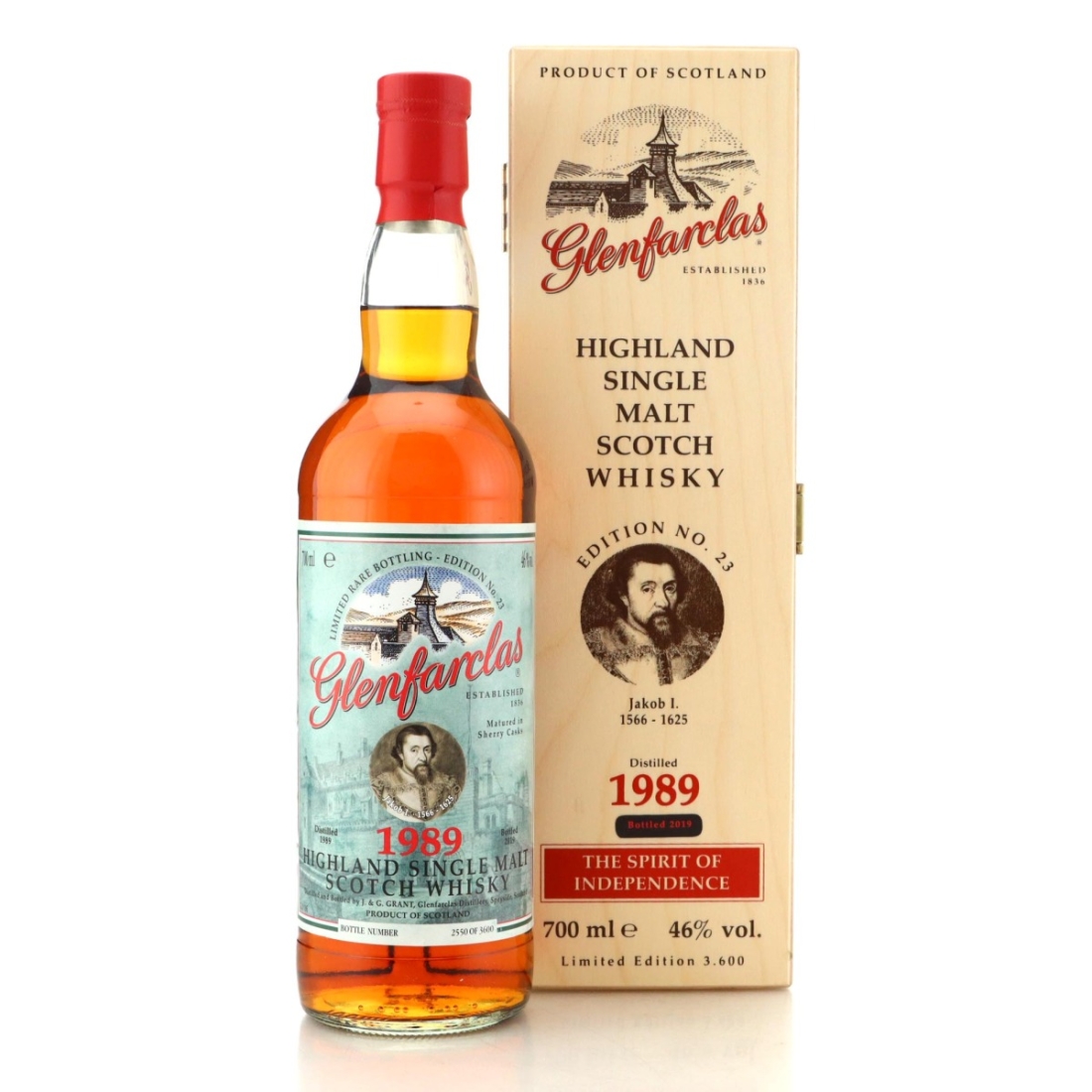 Image for Glenfarclas 1989 Edition No.23 - Jakob I