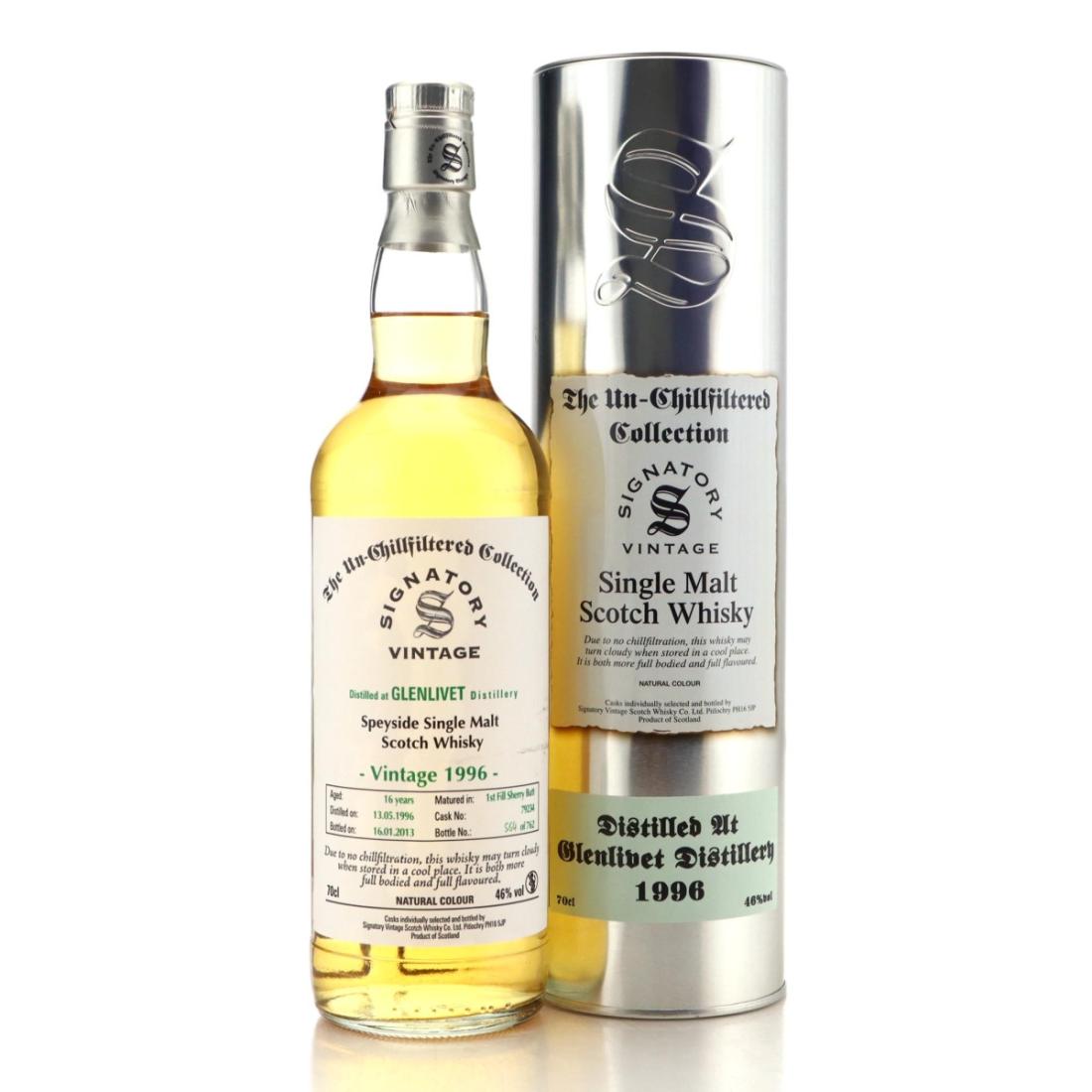 Glenlivet 1996 The Unchillfiltered Collection 16