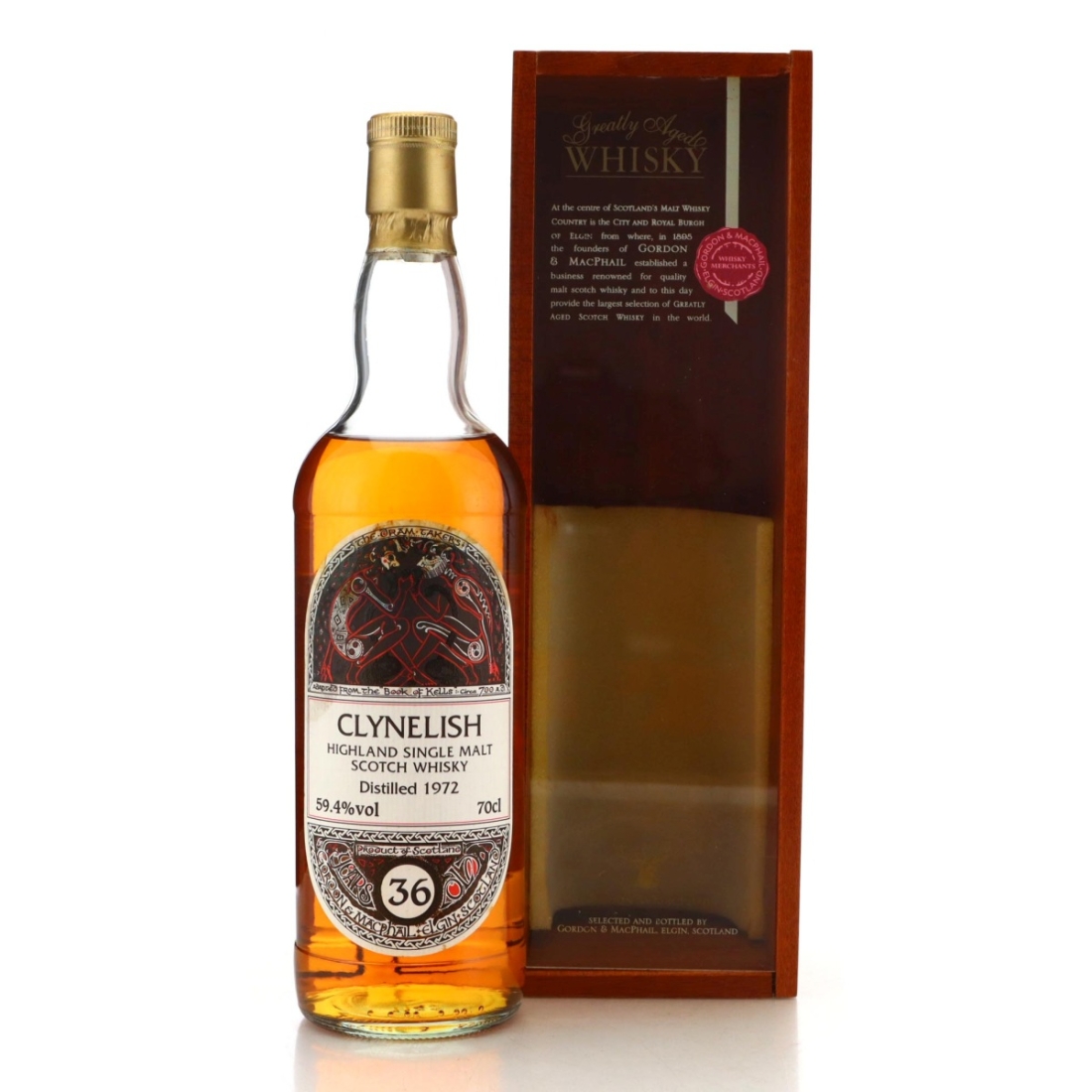 Image for Clynelish 1972 The Book of Kells 36 Year Old - The Dram Takers