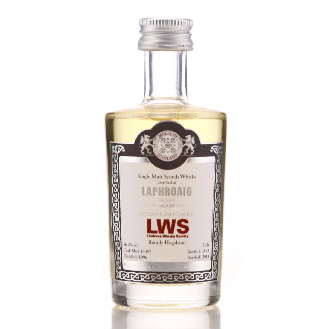 Image for Laphroaig 1996 Malts of Scotland Miniature