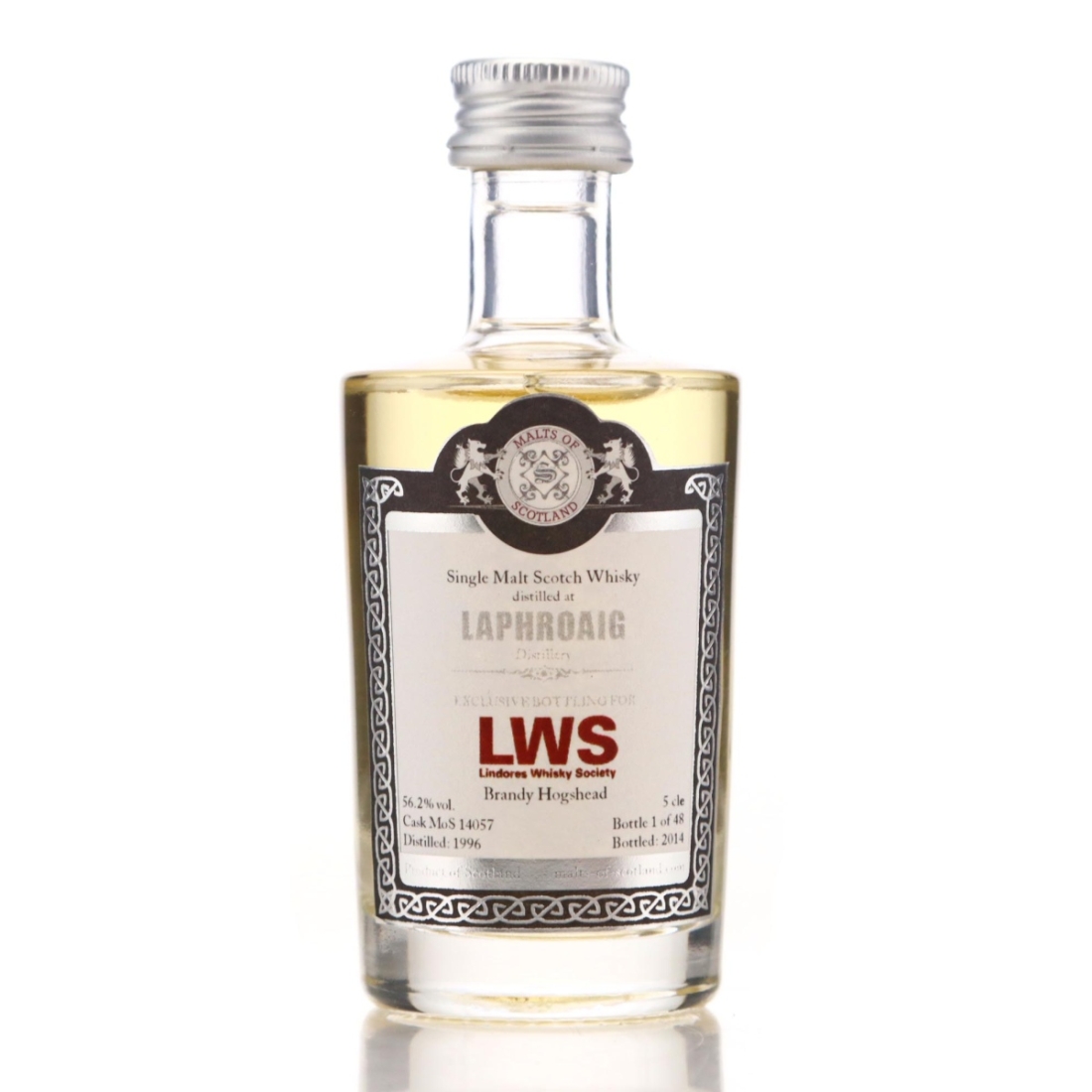 Image for Laphroaig 1996 Malts of Scotland Miniature