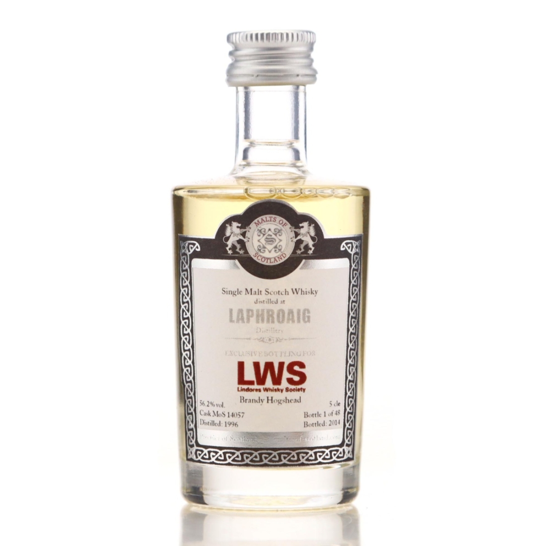 Image for Laphroaig 1996 Malts of Scotland Miniature