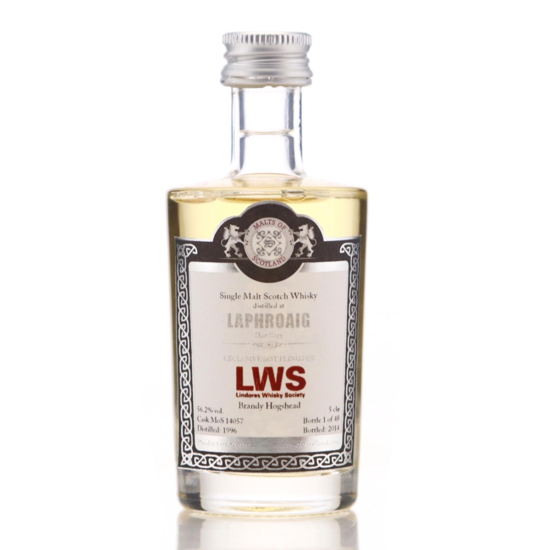 Image for Laphroaig 1996 Malts of Scotland Miniature