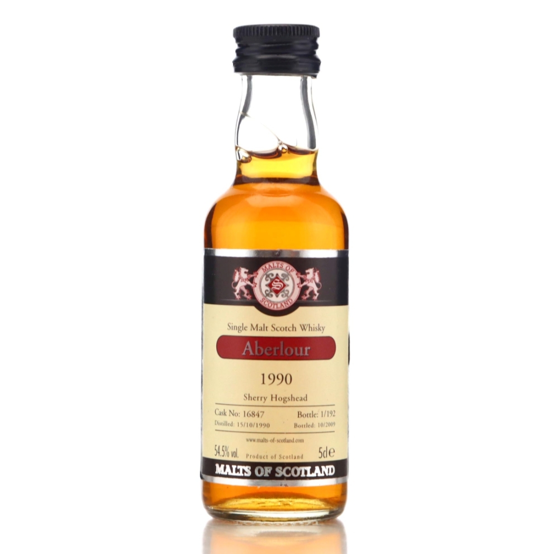 Image for Aberlour 1990 Malts of Scotland Miniature