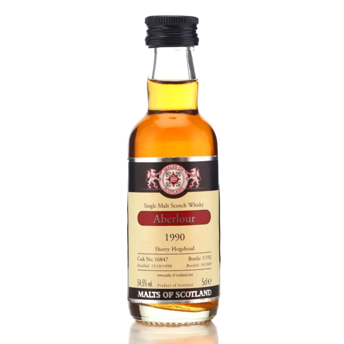 Image for Aberlour 1990 Malts of Scotland Miniature