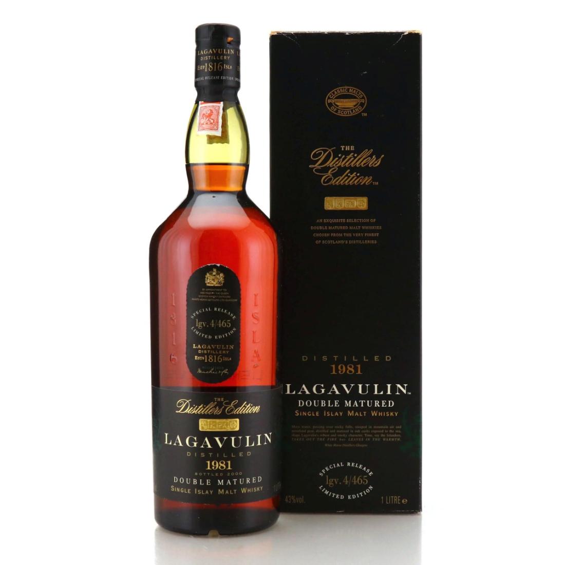 Lagavulin 1981 The Distillers Edition Lgv4465 Litre