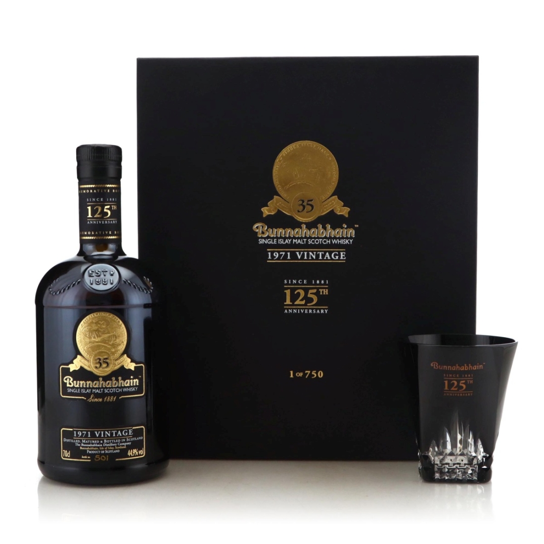 Image for Bunnahabhain 1971 35 Year Old / 125th Anniversary