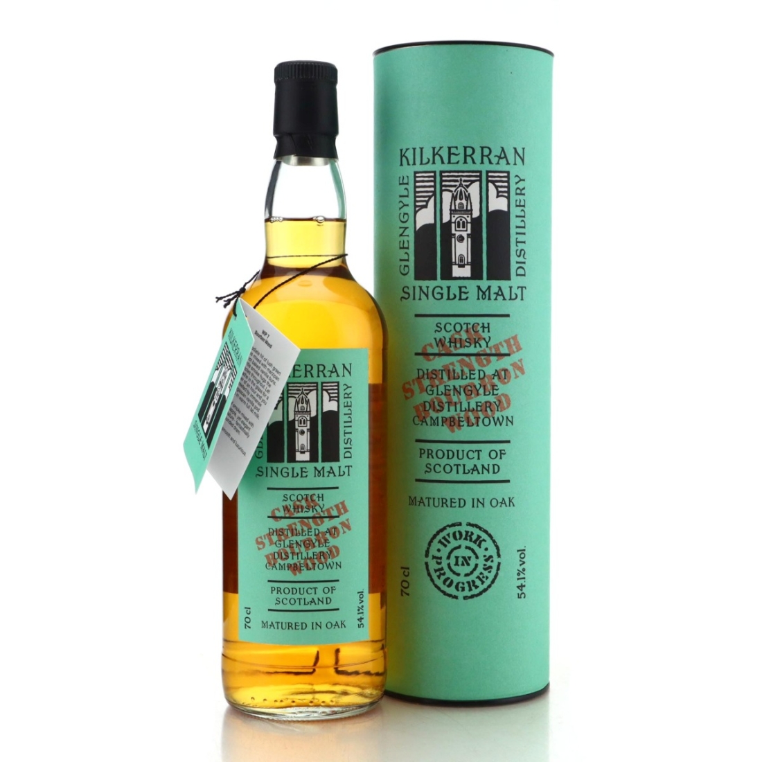Image for Kilkerran Work in Progress #7 - Cask Strength Bourbon Wood