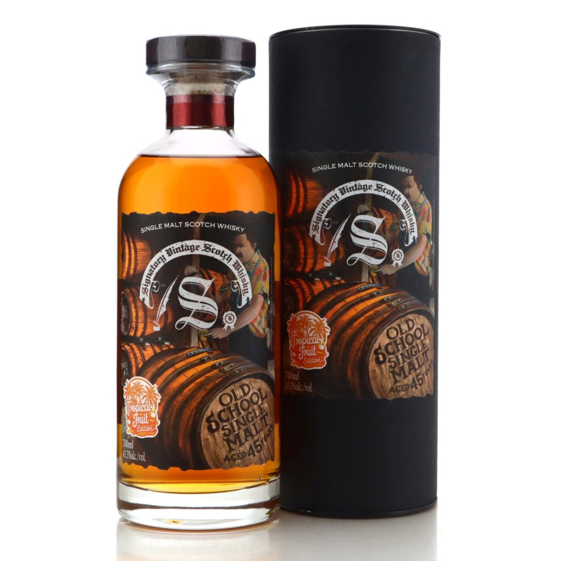Image for Old School Single Malt 45 Year Old Tropical Fruit Edition