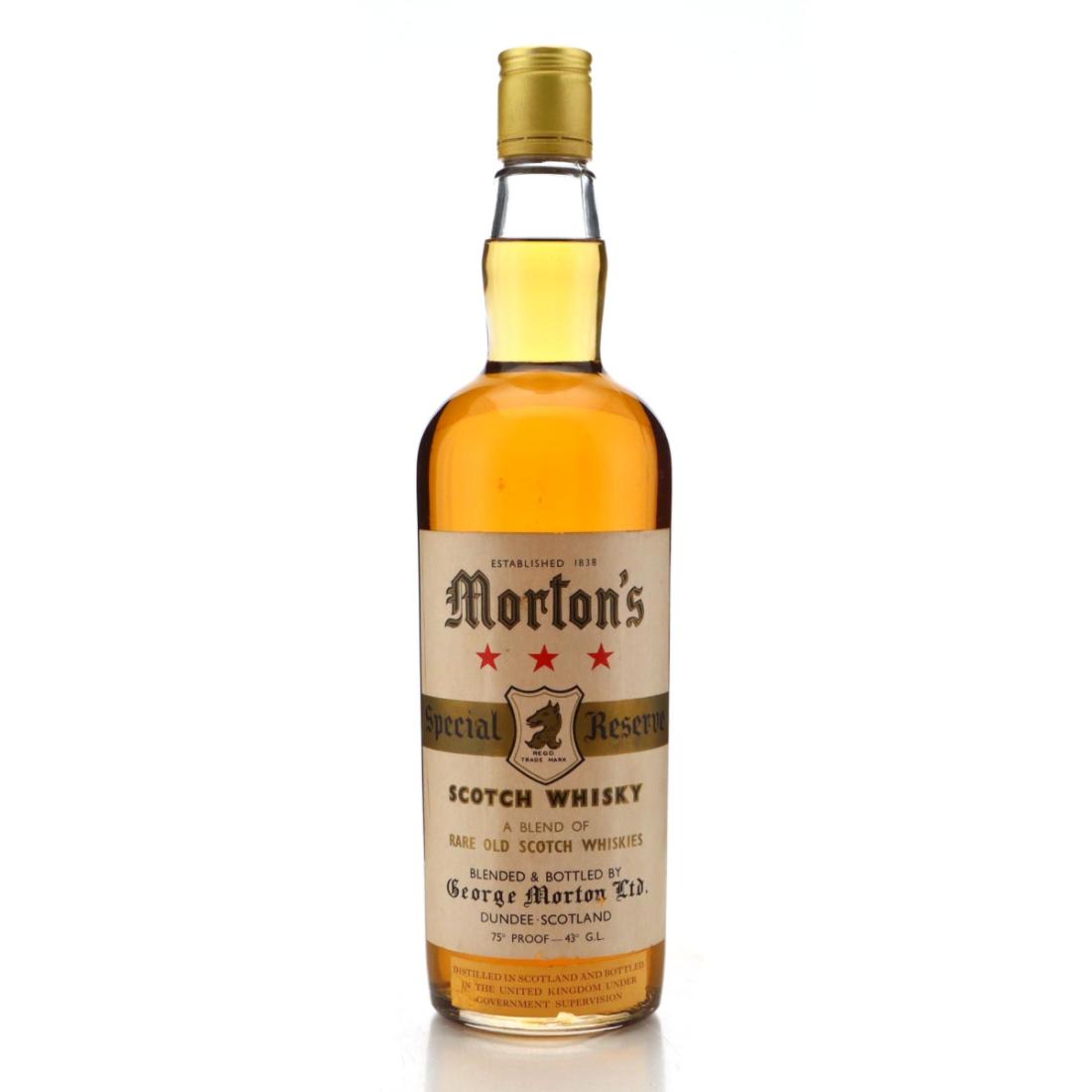 Mortons Special Reserve Scotch Whisky