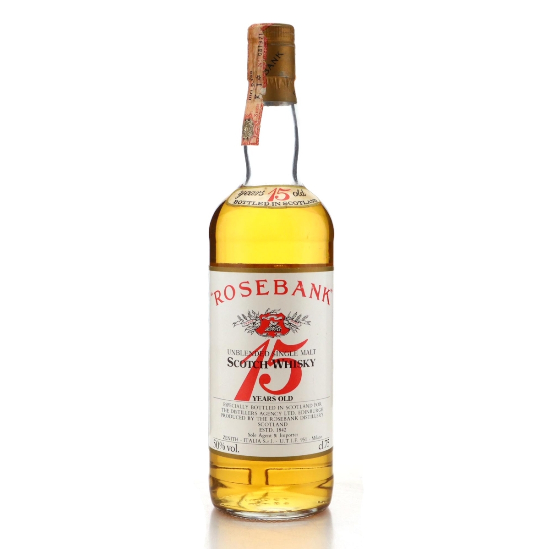 Image for Rosebank 15 Year Old - The Distillers Agency