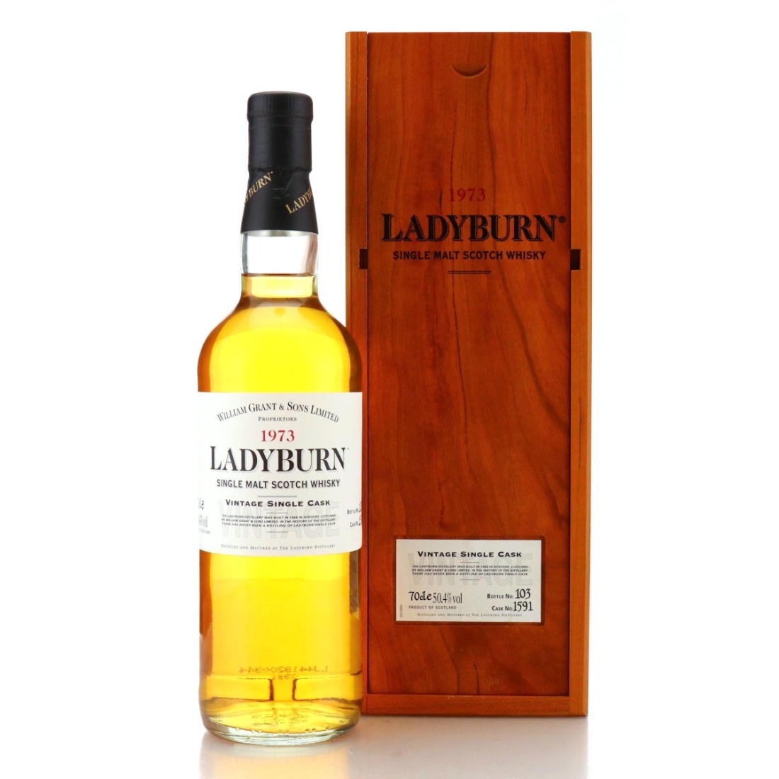 Image for Ladyburn 1973 Vintage Single Cask 27 Year Old