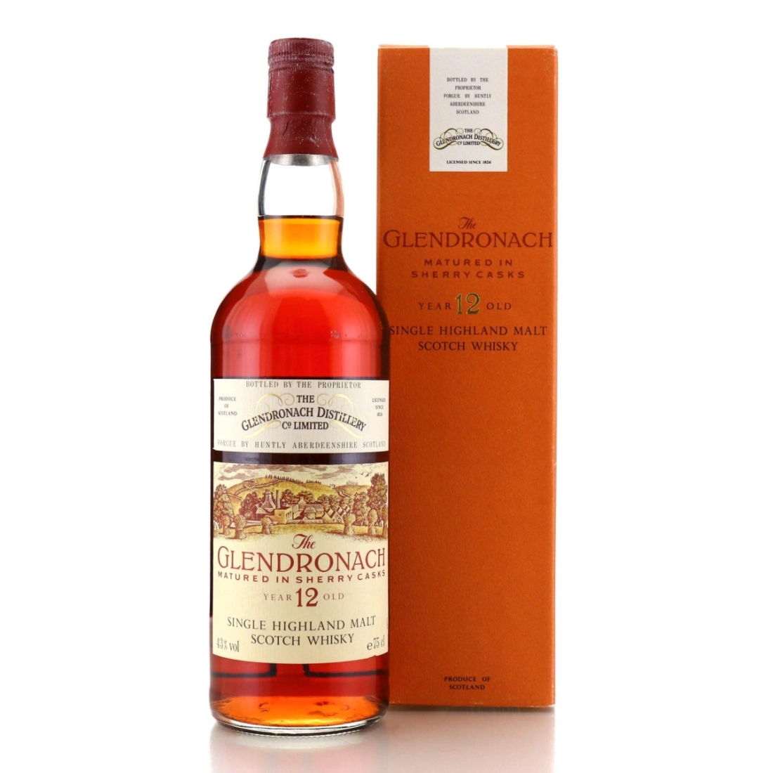 Image for Glendronach 12 Year Old - Wm. Teacher & Sons