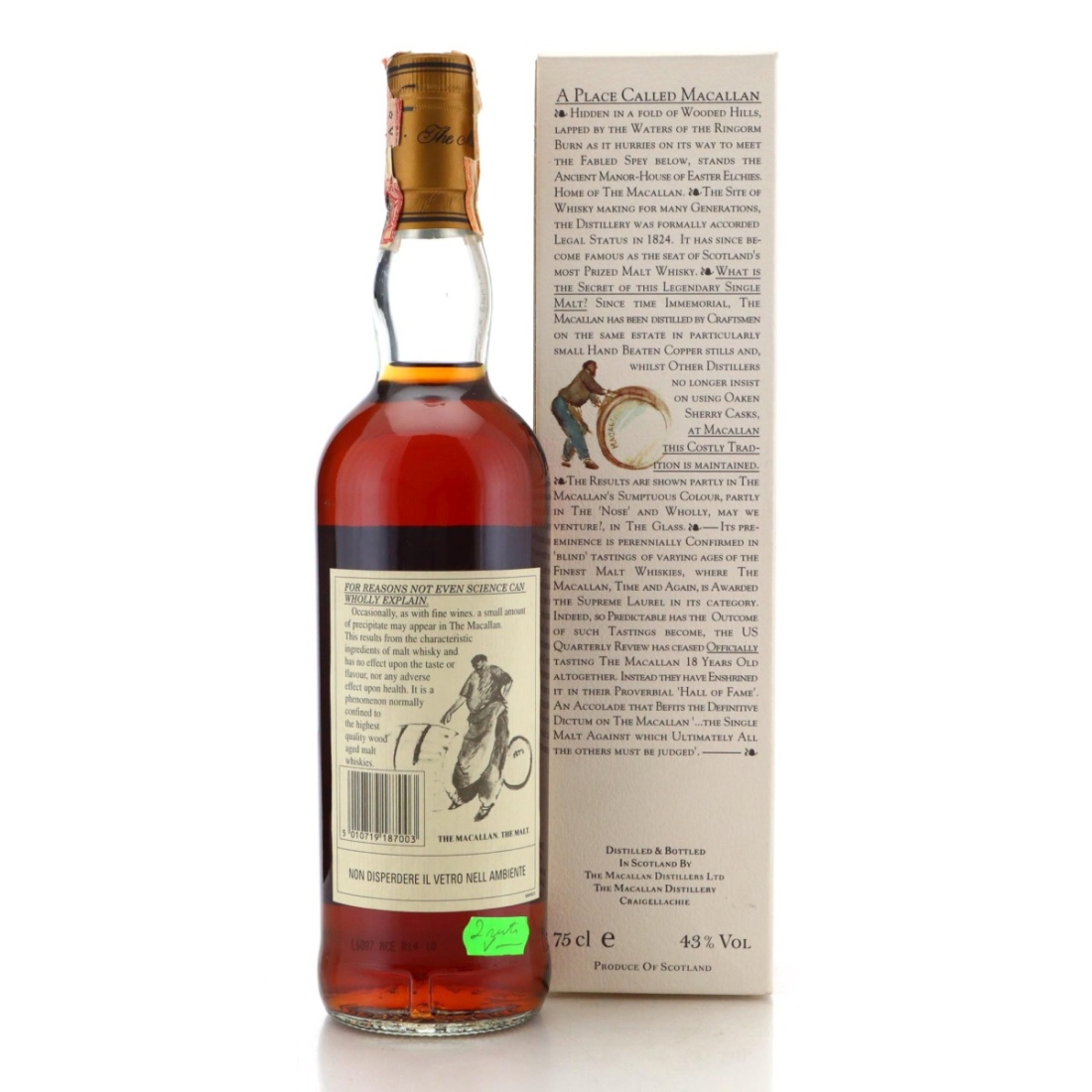 Image for Macallan 1978 18 Year Old