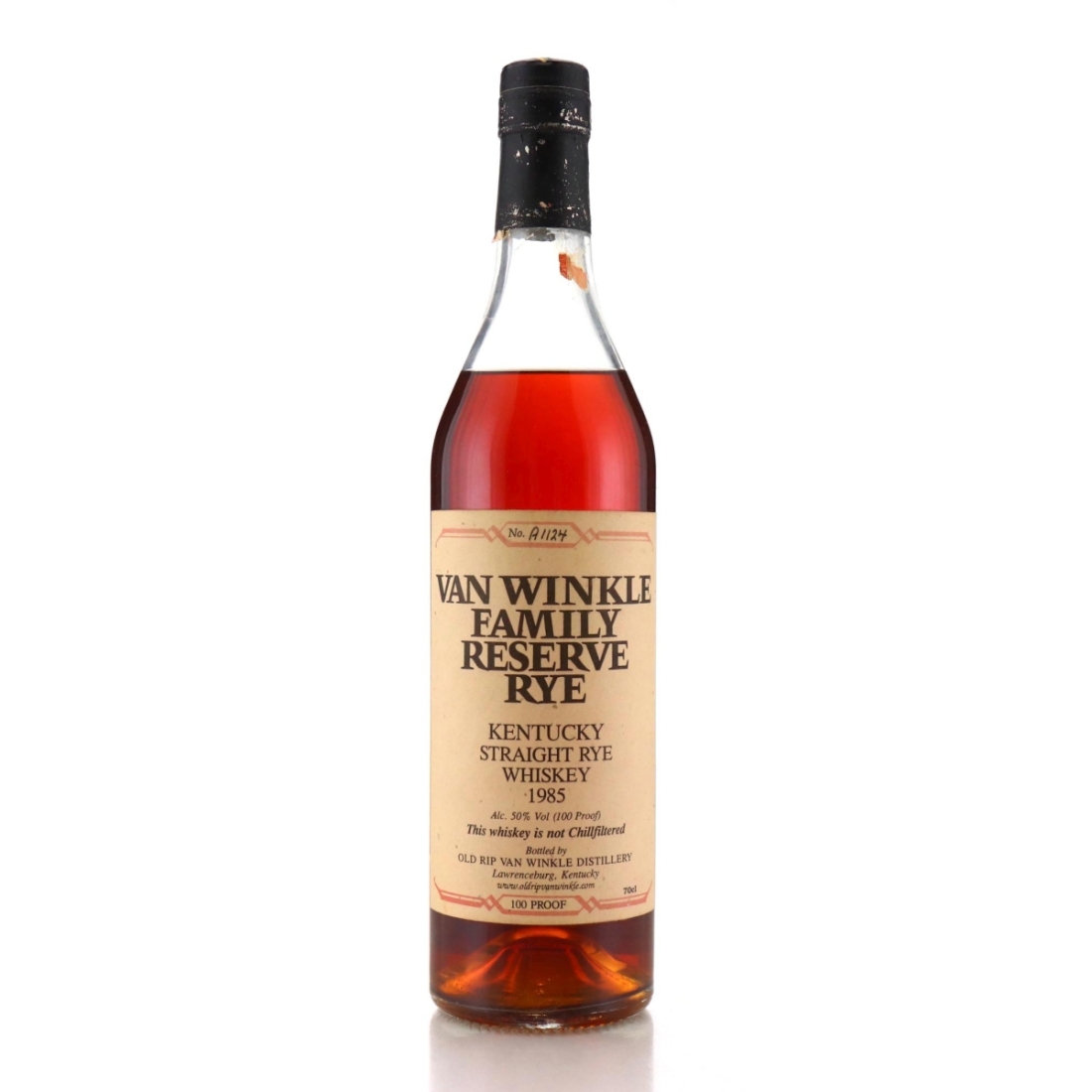 Image for Van Winkle 1985 Family Reserve Rye