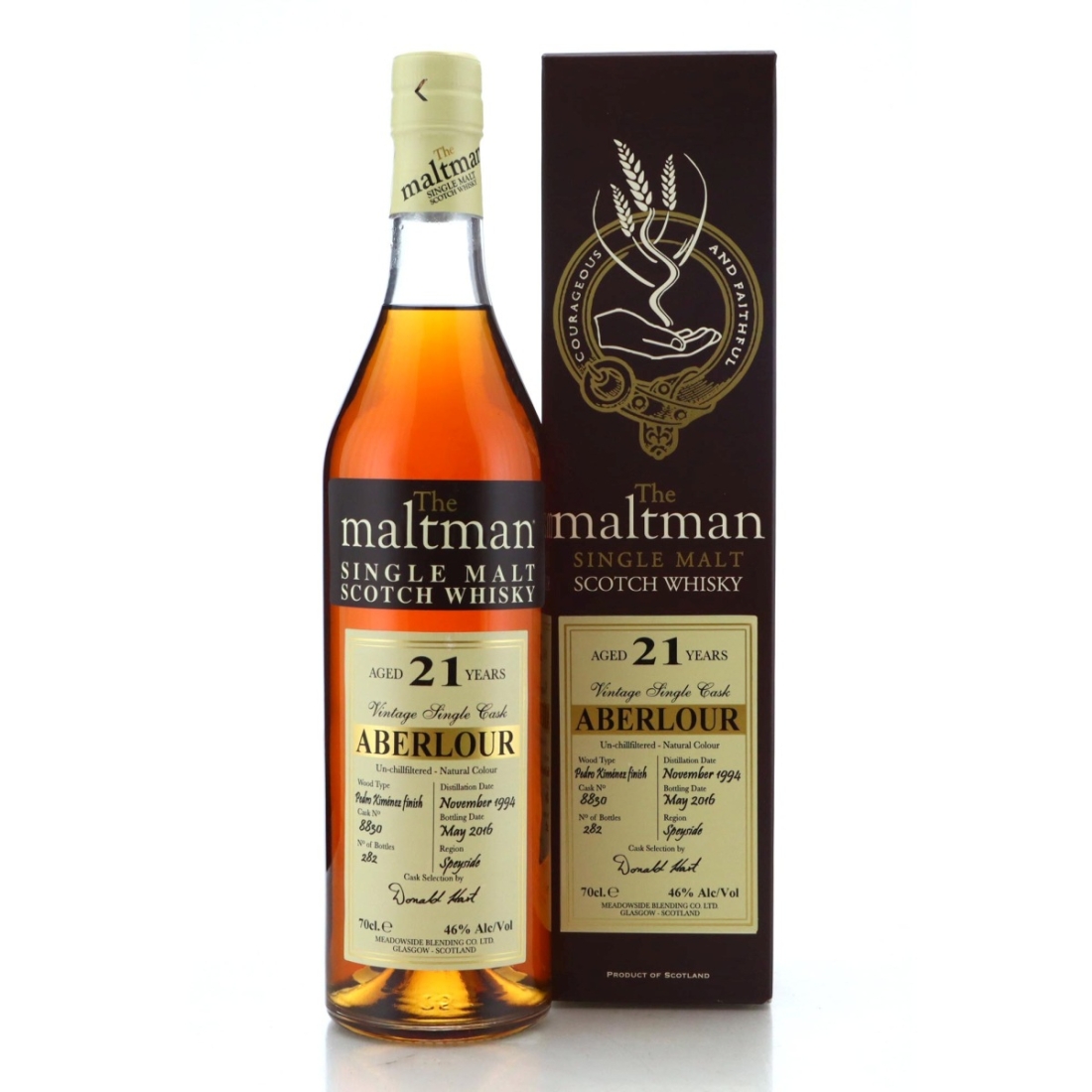 Image for Aberlour 1994 The Maltman 21 Year Old