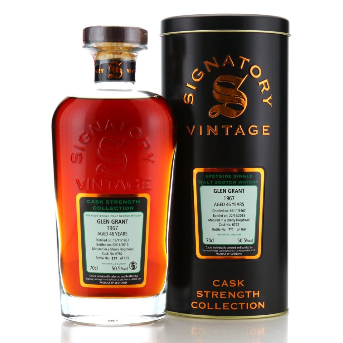 Image for Glen Grant 1967 Cask Strength Collection 46 Year Old