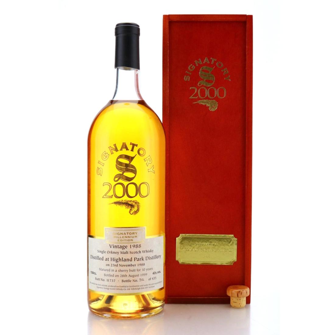 Highland Park 1988 Millennium Edition 10 15litre