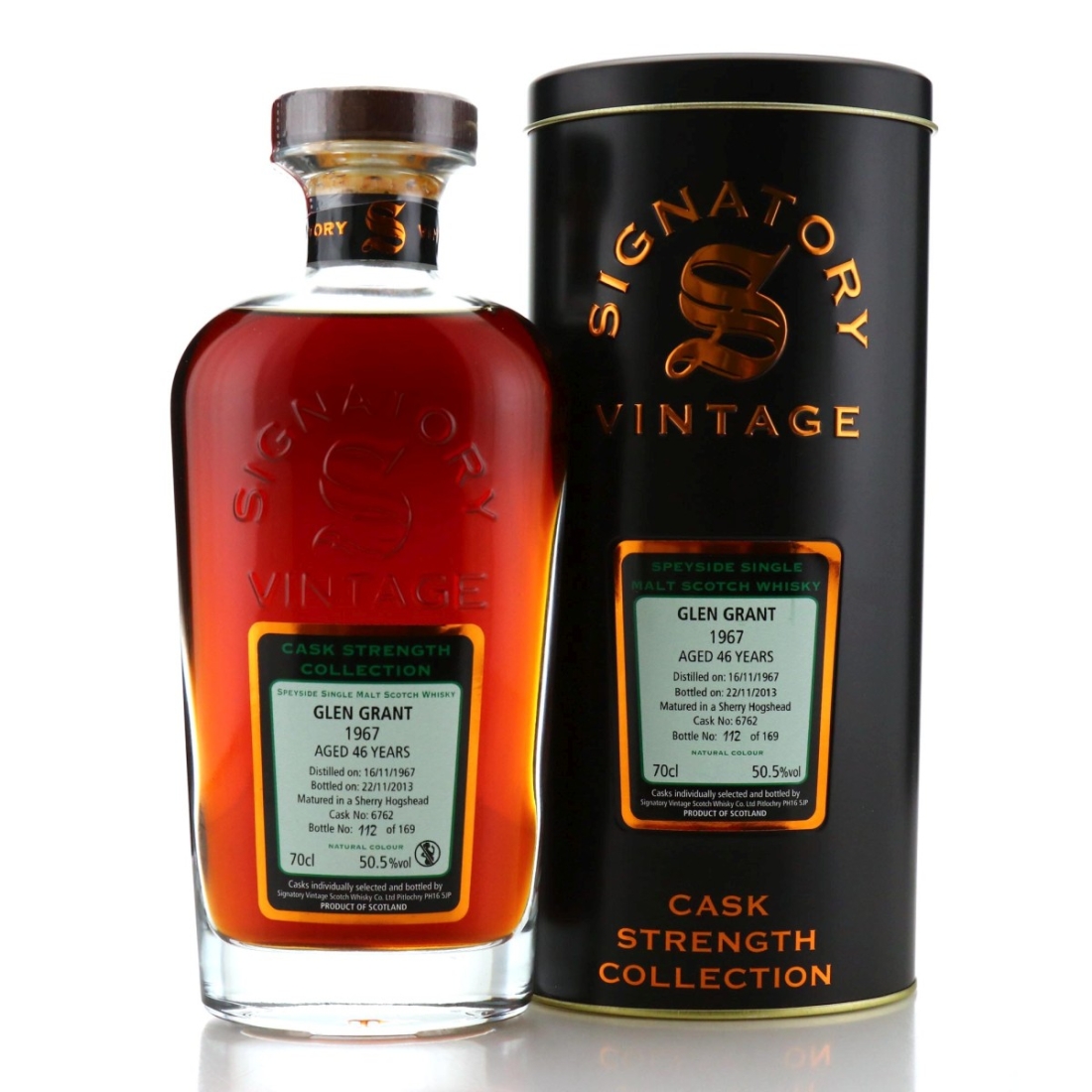 Image for Glen Grant 1967 Cask Strength Collection 46 Year Old