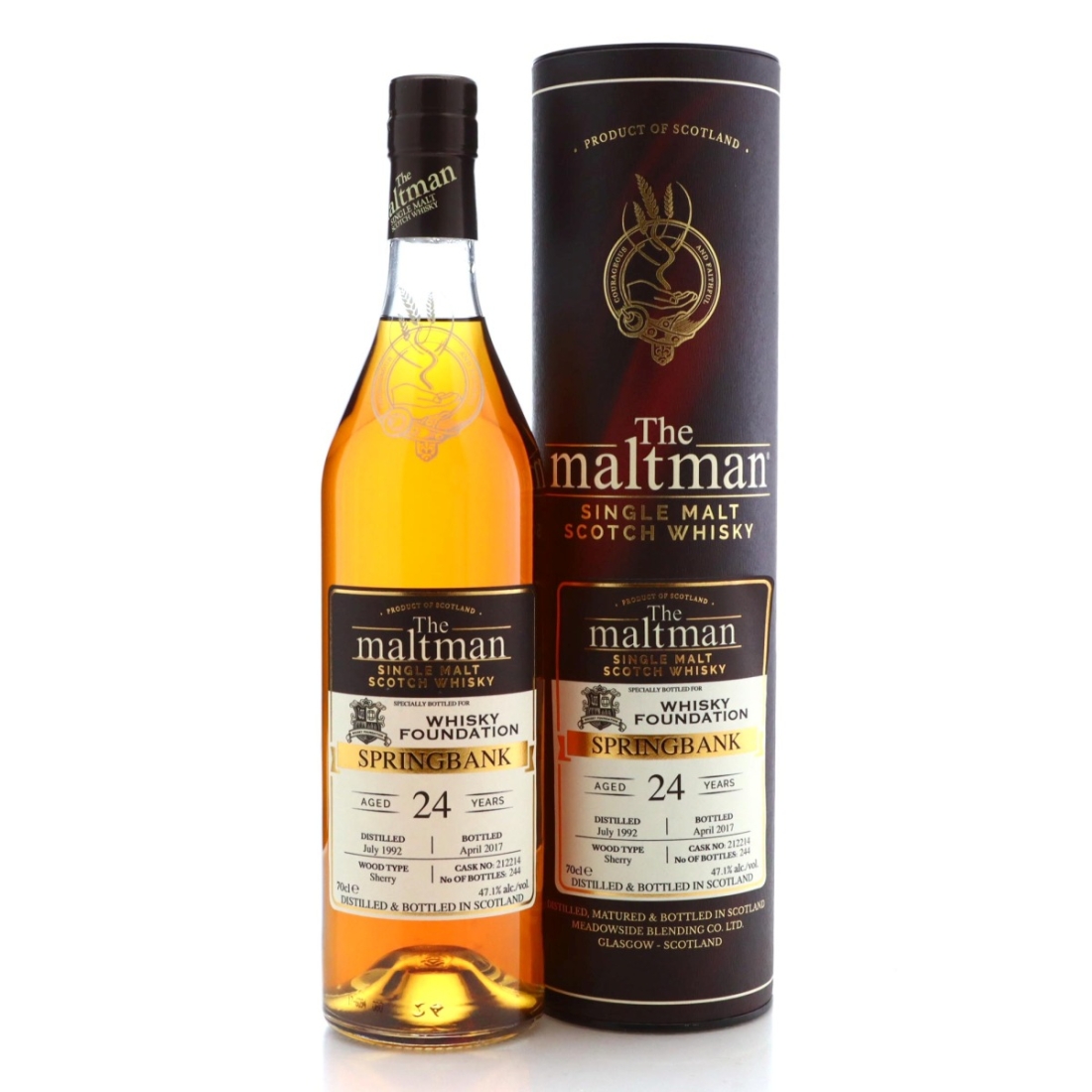 Image for Springbank 1992 The Maltman 24 Year Old
