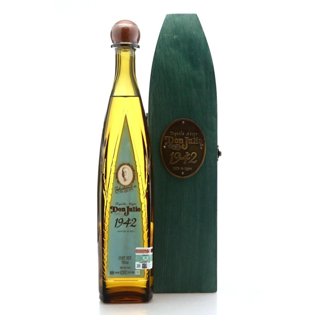 Don Julio 1942 Anejo Tequila Blue Label with Coffin Box