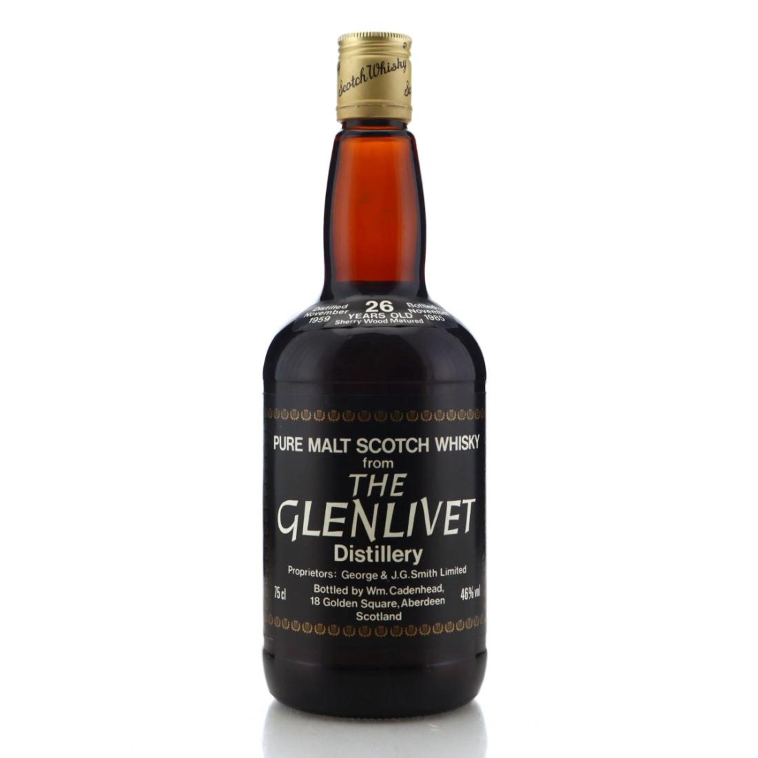 Image for Glenlivet 1959 26 Year Old