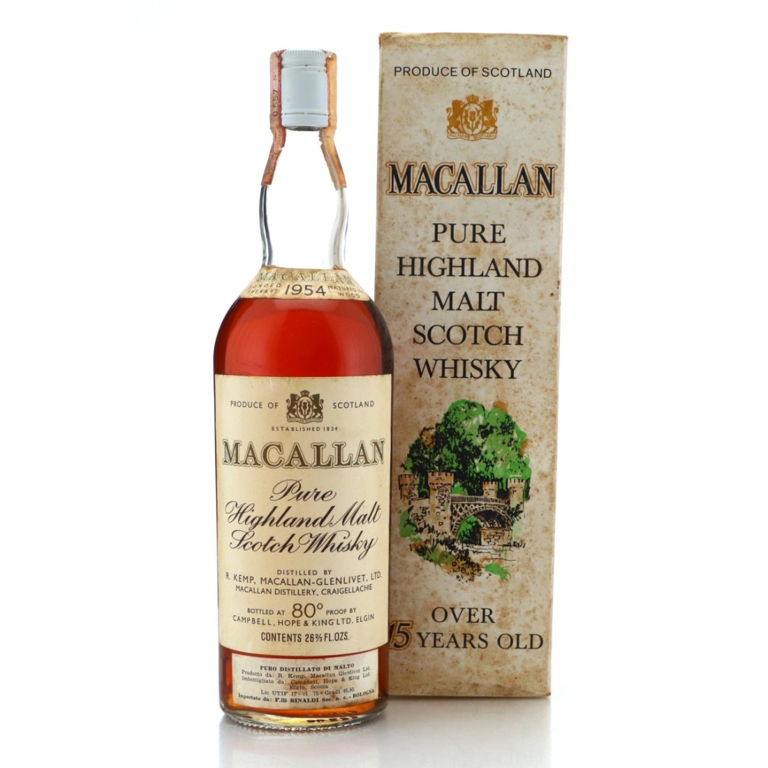Image for Macallan 1954 80° Proof​