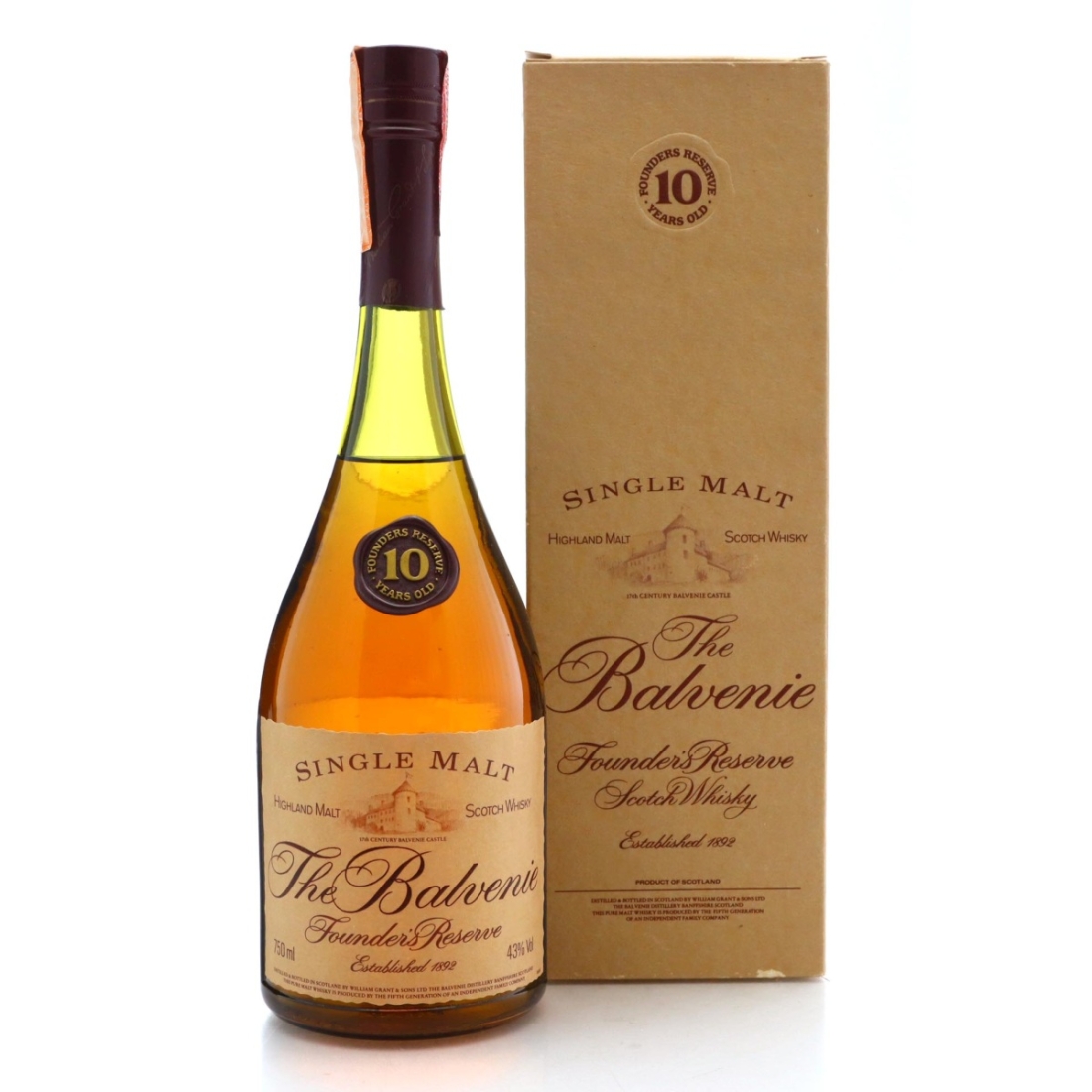 Image for Balvenie Founder's Reserve 10 Year Old