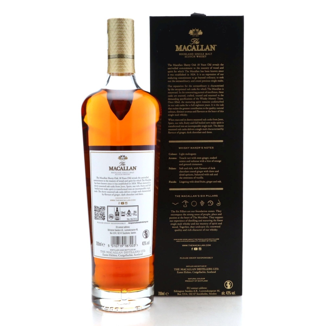 Image for Macallan 18 Year Old Sherry Oak Cask Annual 2024 Release
