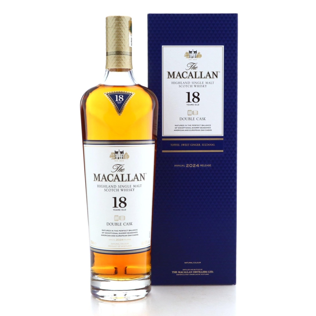 Image for Macallan 18 Year Old Double Cask Annual 2024 Release