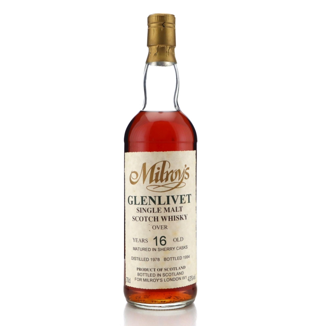 Image for Glenlivet 1978 Milroy's 16 Year Old