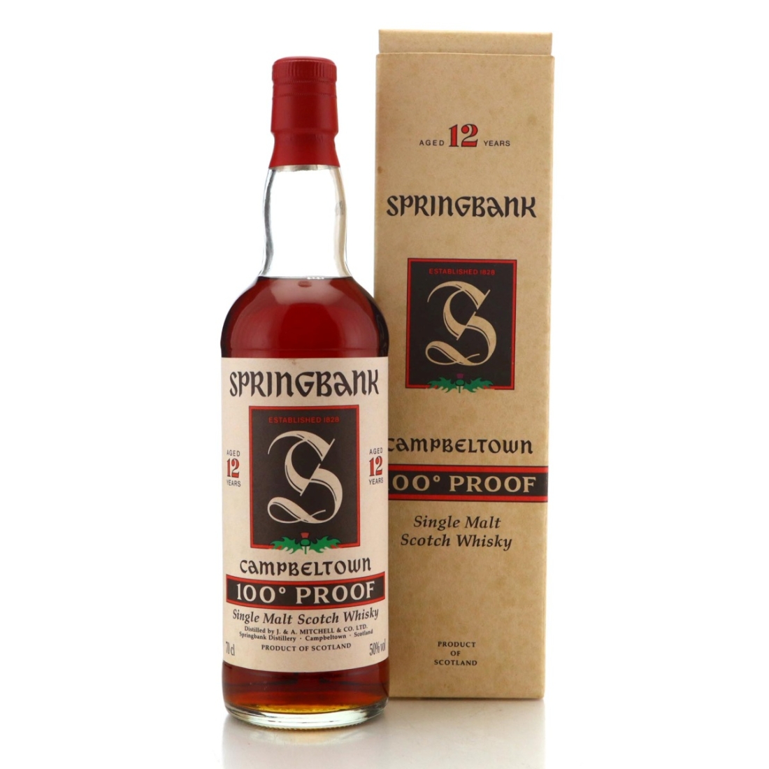 Image for Springbank 100° Proof 12 Year Old