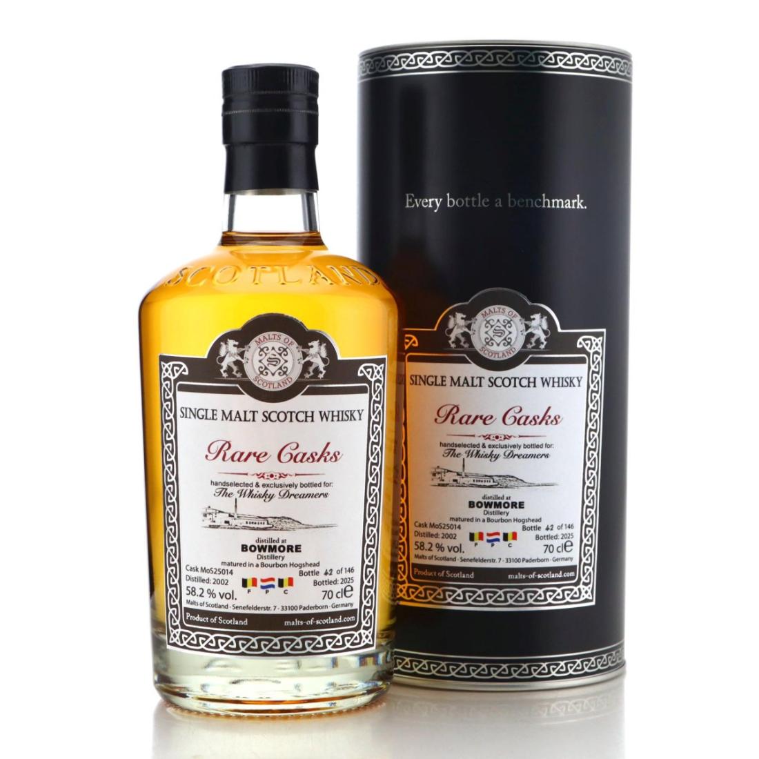Bowmore 2002 Malts Of Scotland Rare Casks
