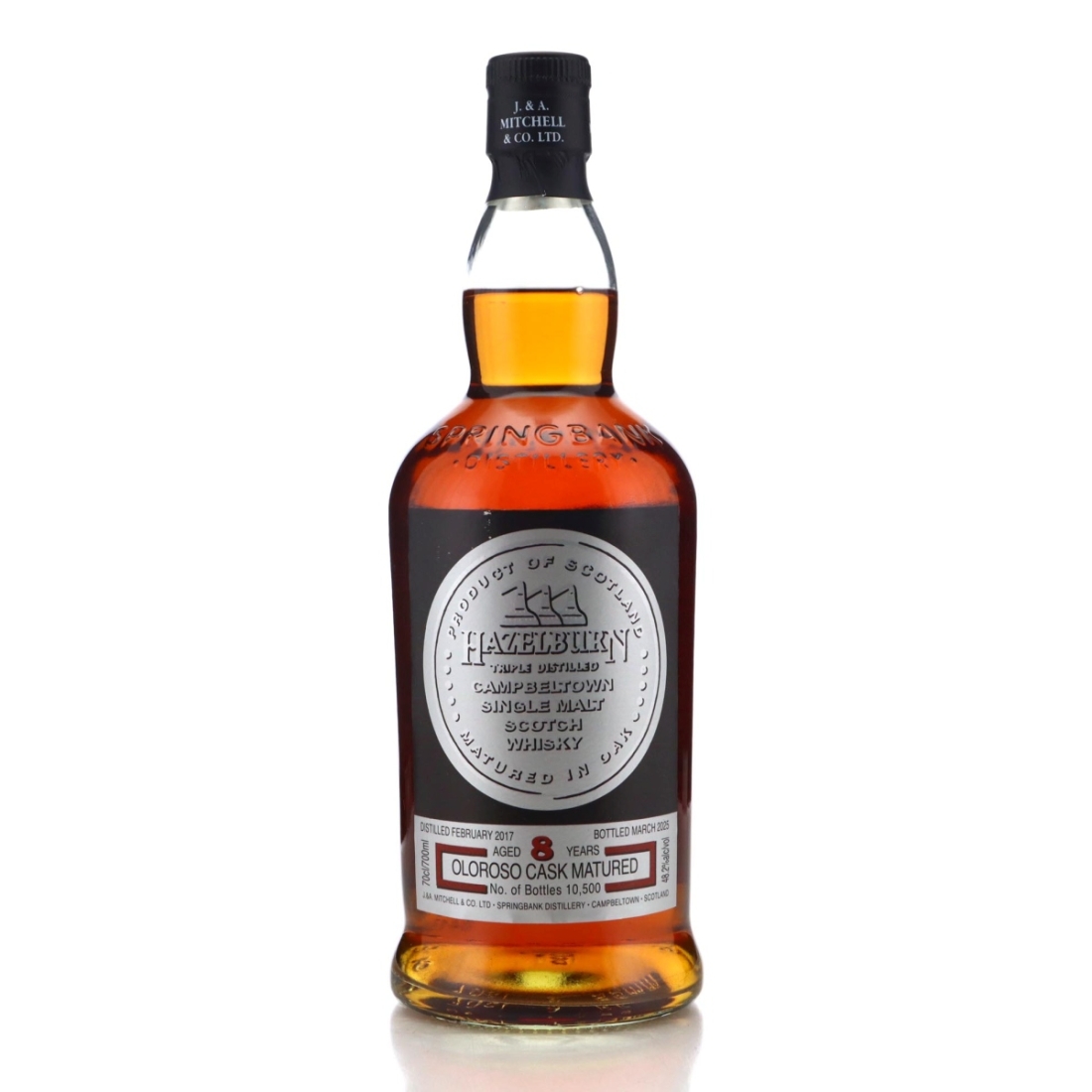 Image for Hazelburn 2017 Oloroso Cask Matured 8 Year Old