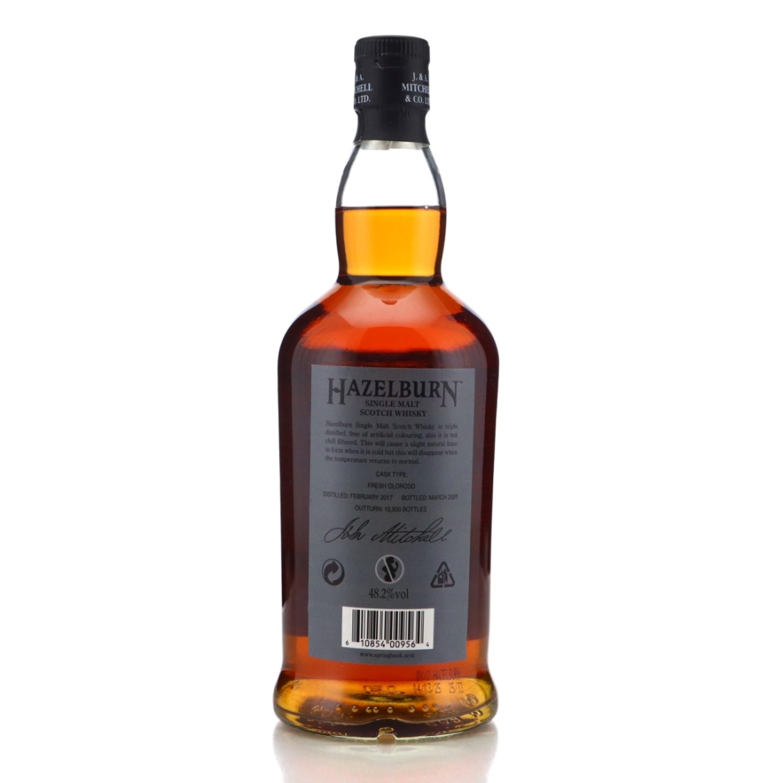 Image for Hazelburn 2017 Oloroso Cask Matured 8 Year Old